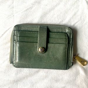 Hobo keychain wallet- lightly used - sage green